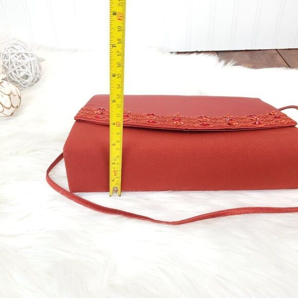 Vintage Midnight Velvet Polyester Crossbody Bag - Picture 14 of 15